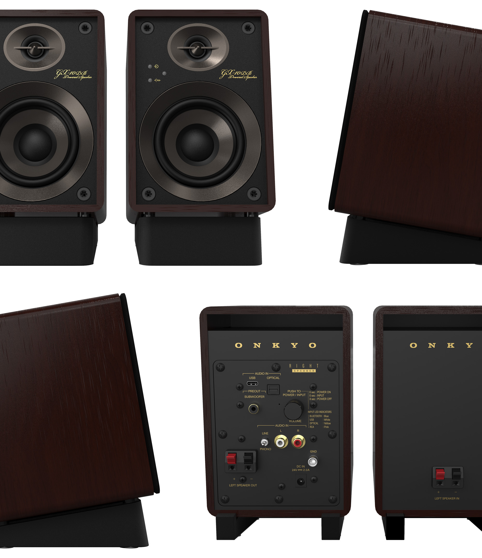 Onkyo Creator 80th GX 10 DB Edition Front Side Back Panels 2000x2316