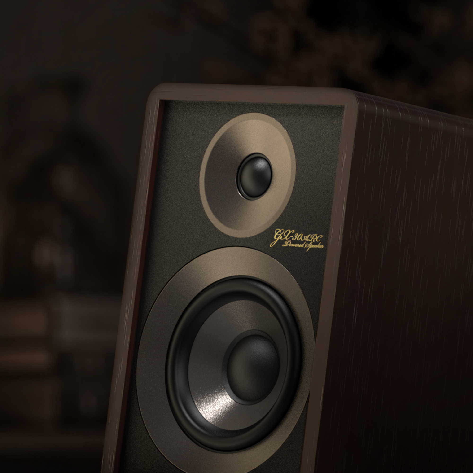 Onkyo Creator80th 30 04 close up of tweeter and woofer 2000x2000