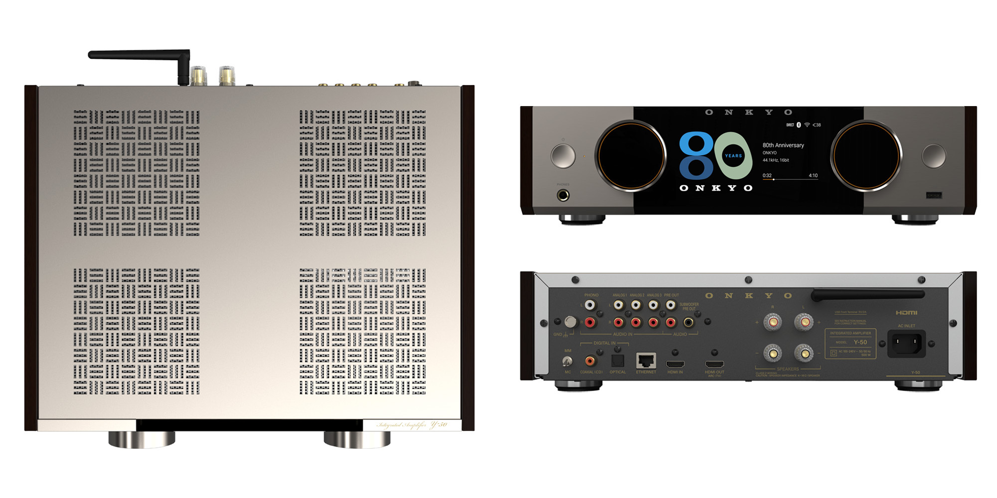 Onkyo Muse 80th Edition Top Front Back Panels 2000x1000 png