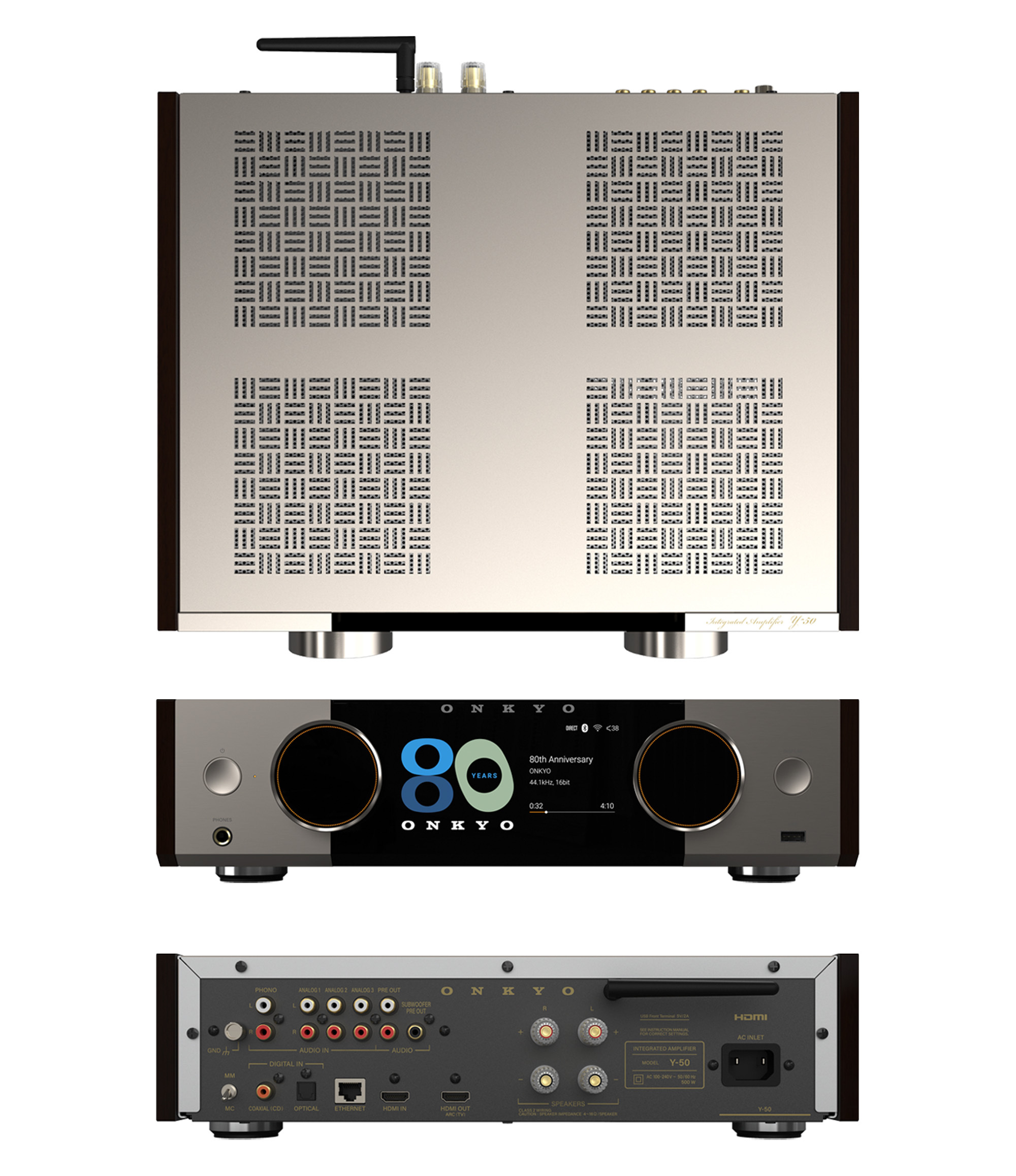 Onkyo Muse 80th Edition Top Front Back Panels 2000x2316 png