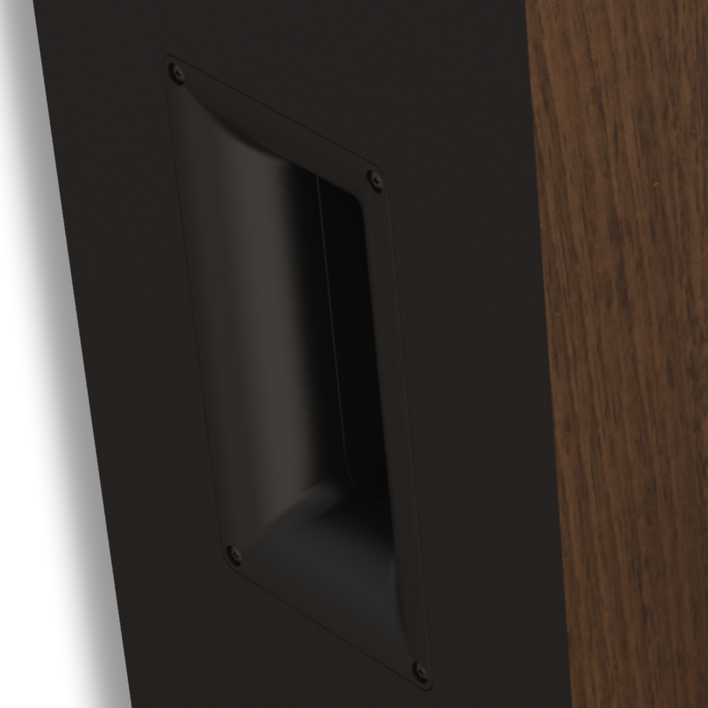 RP 5000 F II closeup of rear tractrix port mobile