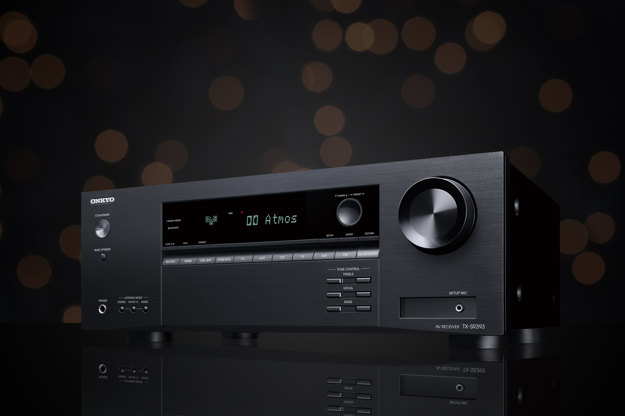 Onkyo 5.2チャンネルA Vレシーバー TX-SR393 キーボード | www