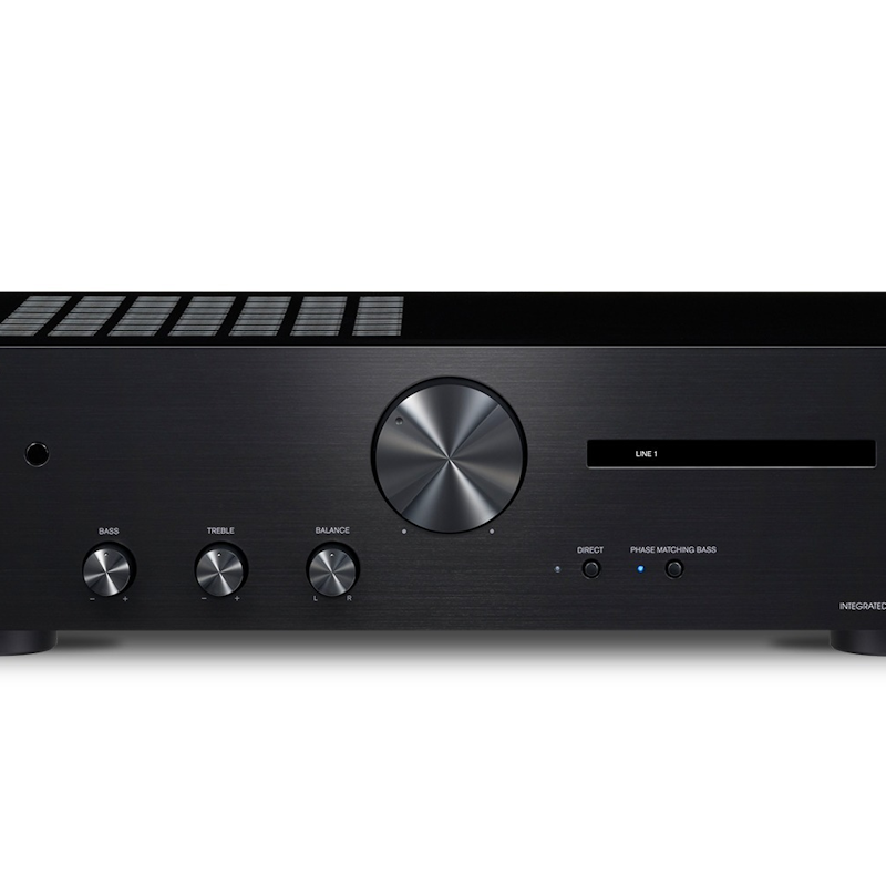 onkyo a9110 stereo receiver front view