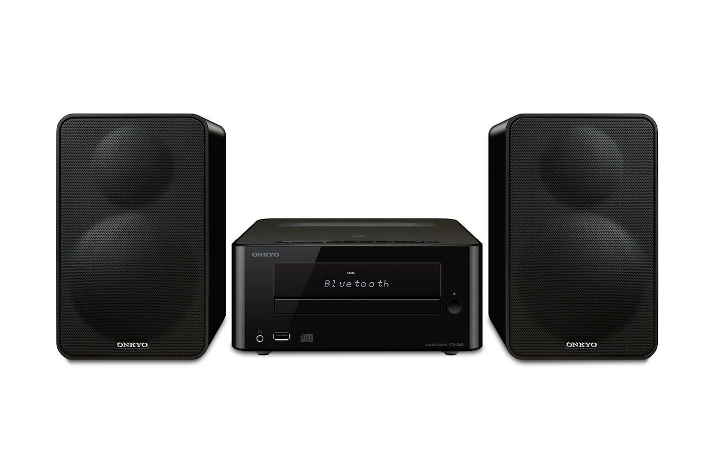 Onkyo CS-265(B) CD Receiver front View on White Background