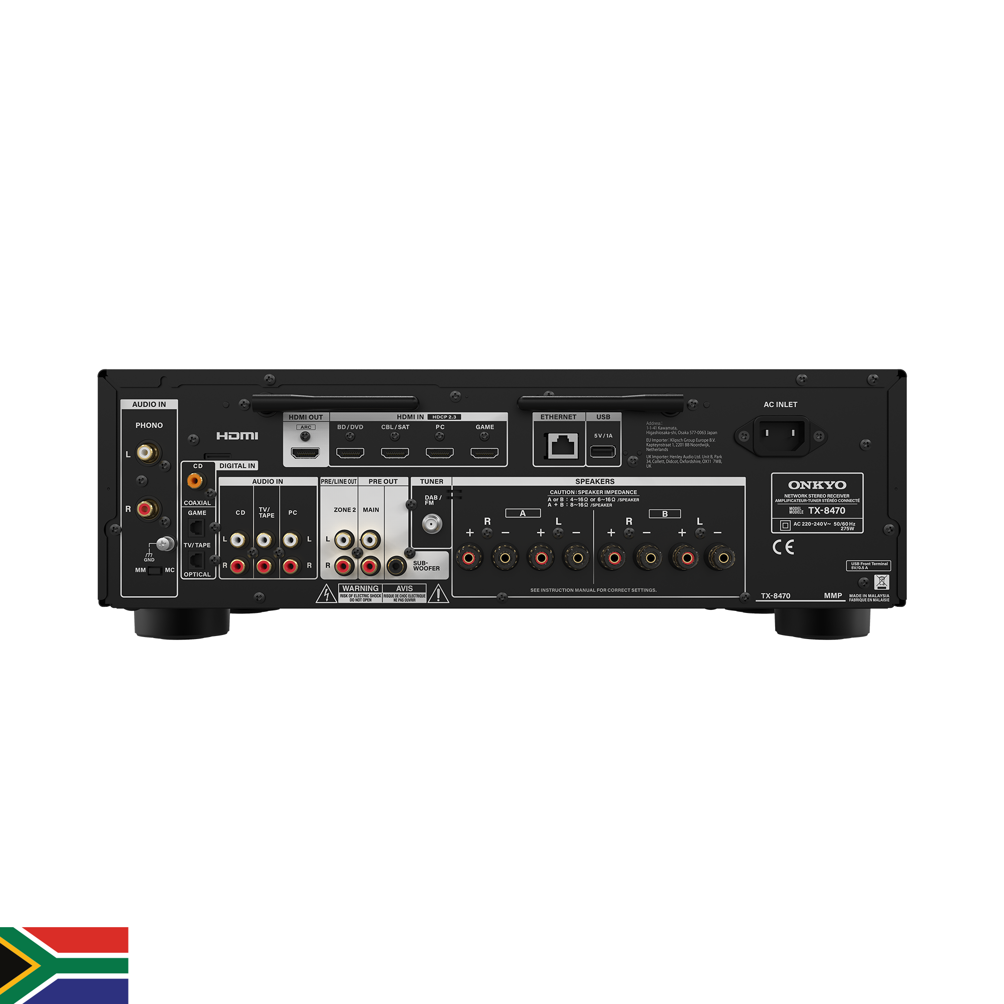 Onkyo TX 8470 Back MMP SA 2000x2000