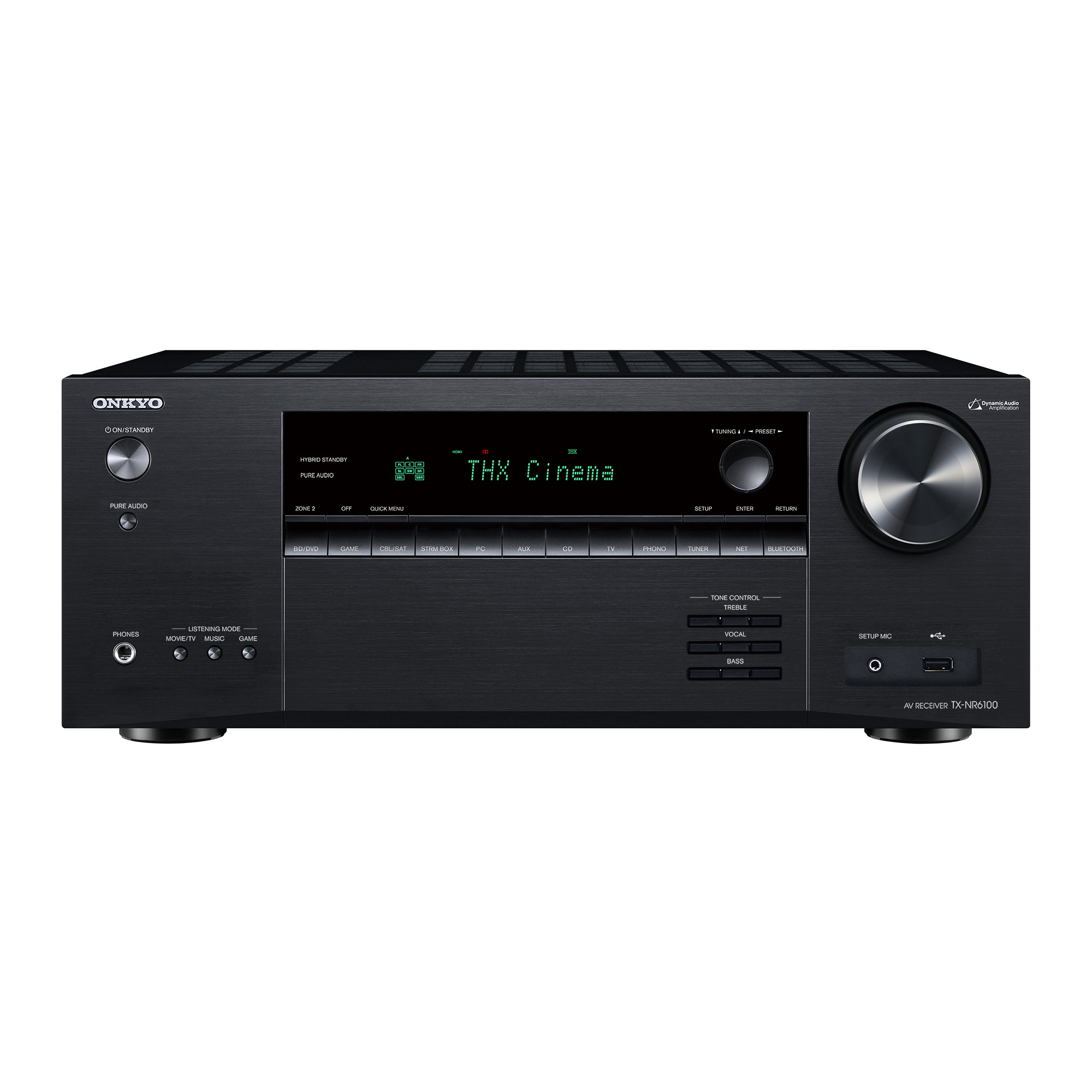 ONKYO TX-NR6100 ブラック 7.2-Channel THX Certified AV Receiver-