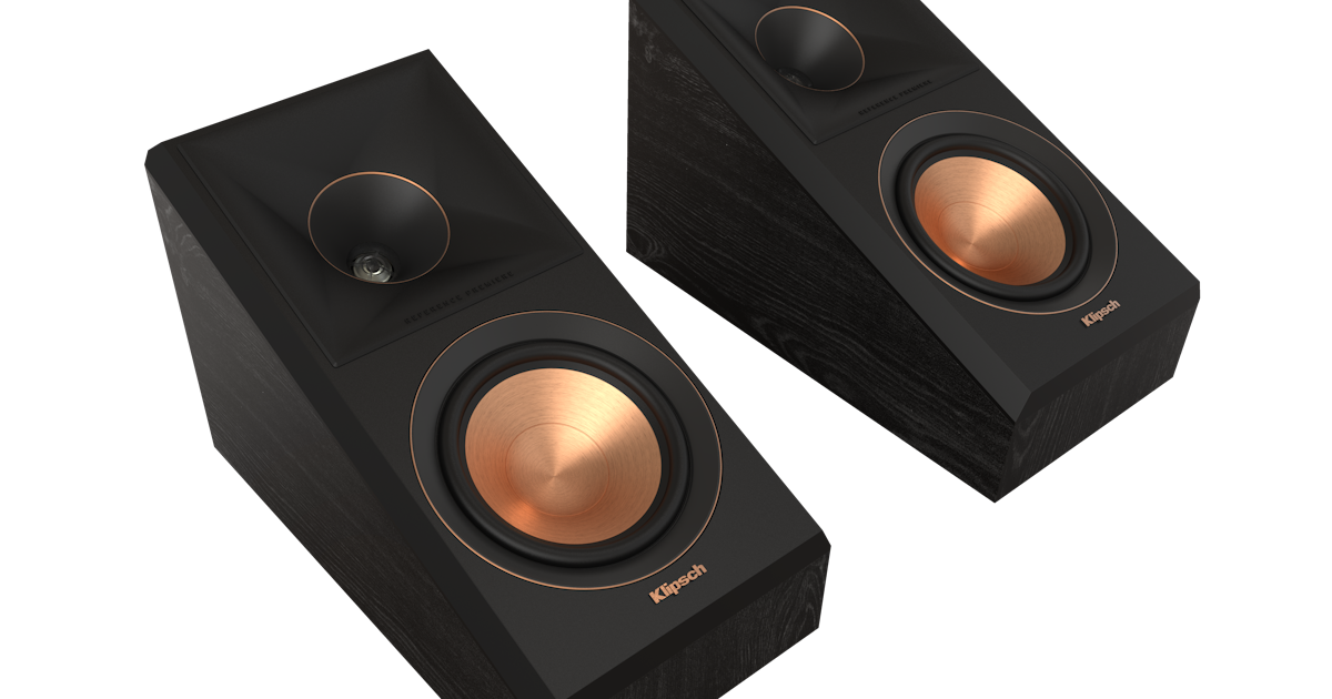Klipsch upfiring best sale speakers