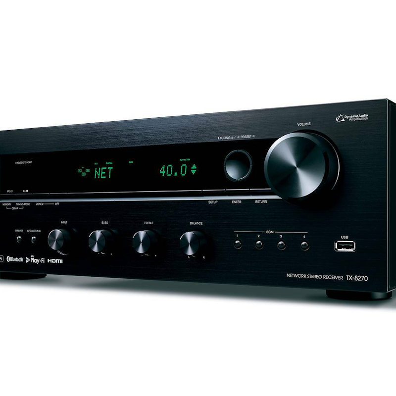 Onkyo TX-8270 Stereo Receiver Side View