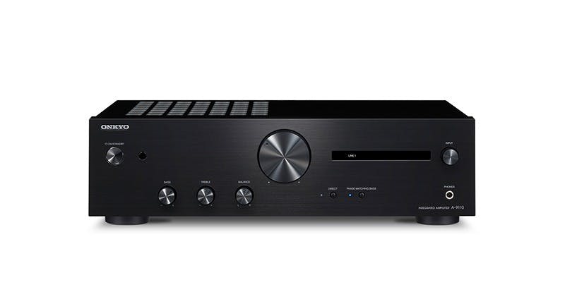 onkyo a-9110 stereo receiver front view