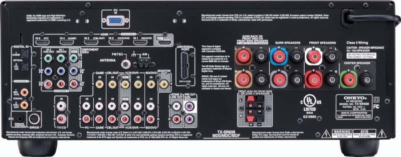 TX-SR608 | Onkyo